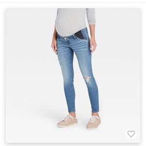 Isabel Maternity Distressed Skinny Jeans